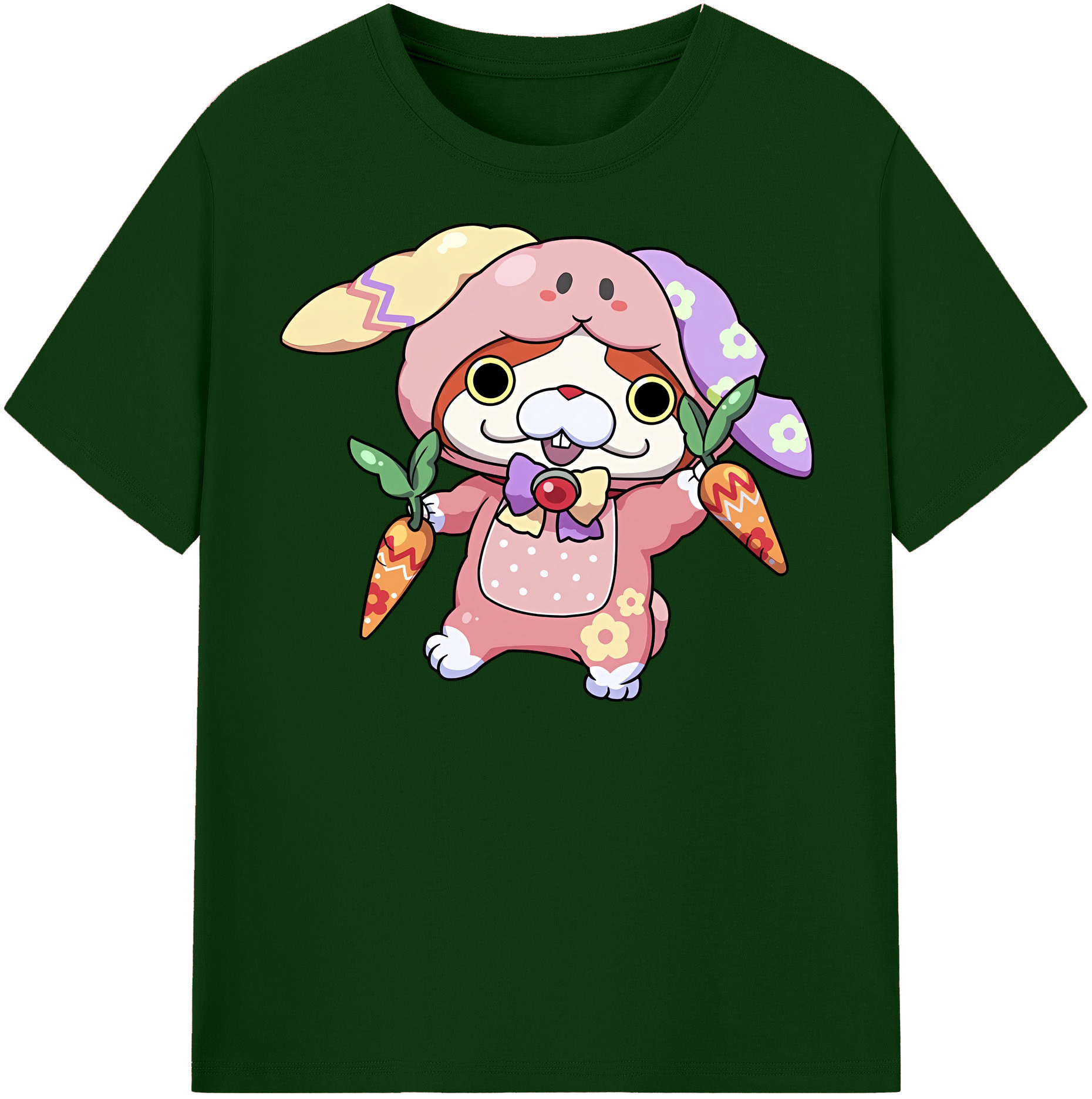 （画像用） 妖怪ウォッチ Yo-kai Watch 綿100％半袖Tシャツ（フロントプリント）